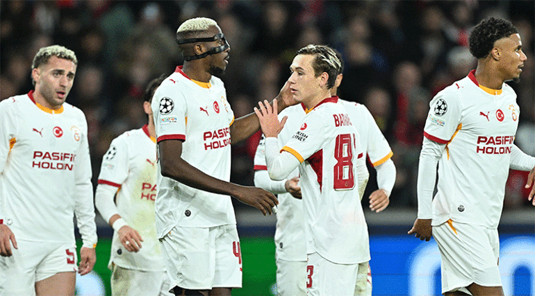Galatasarayın Şampiyonlar Ligi zaferi dünya basınında gündem oldu Lillein nazik celladı Osimhen