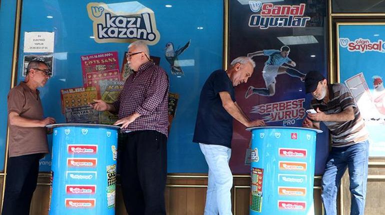 Süper Lotoda 740 milyon liralık büyük ikramiye Gözler pazar gününe çevrildi