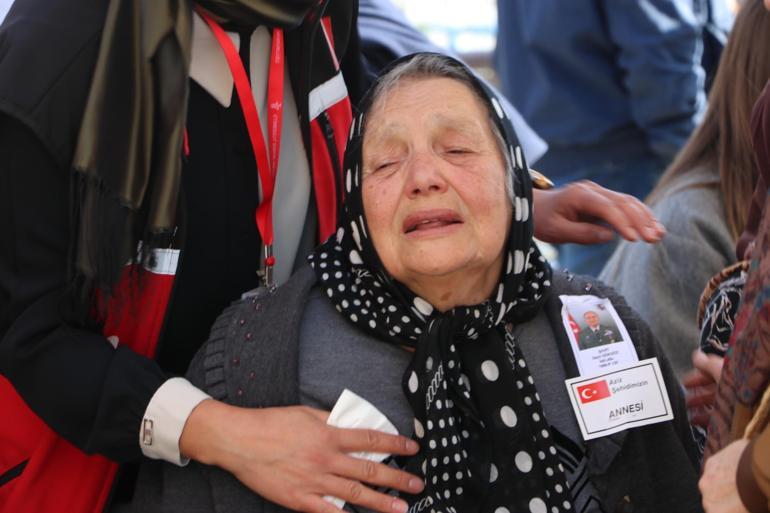Ankaradaki askeri araç kazasında şehit olan Albay Sayit Gökgöz son yolculuğuna uğurlandı