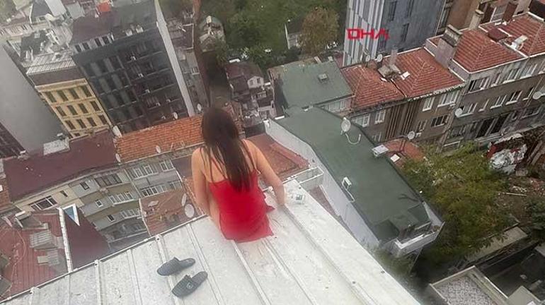 Şişlide gizemli ölüm: Çatıdaki son fotoğrafı ortaya çıktı