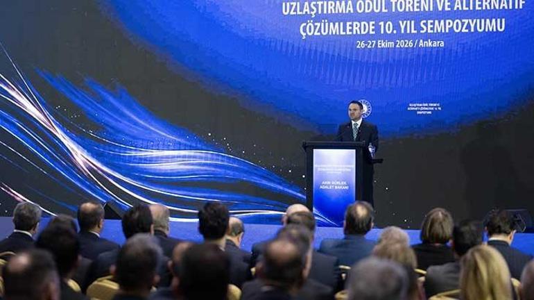 Bakan Gürlek: 2 milyondan fazla dosyada mağdur ile şüpheli uzlaşmıştır