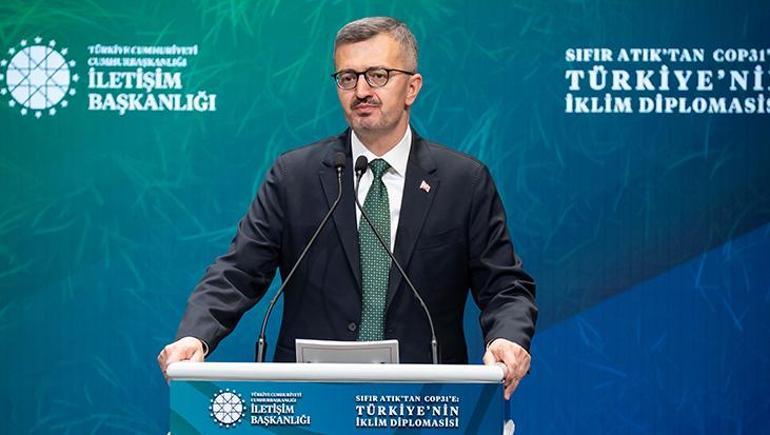 İletişim Başkanı Duran: COP31’in ülkeleri ortak çözümler etrafında buluşturacağına inanıyoruz