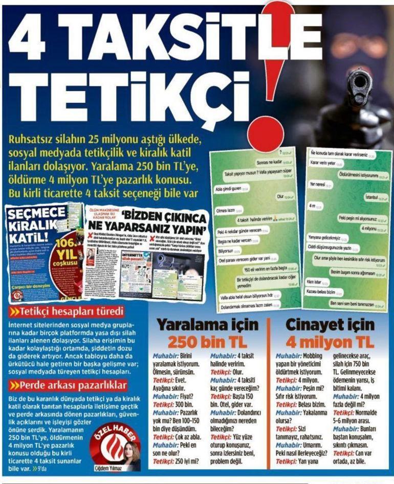Yazılı basın büyük ödülü Milliyet’in