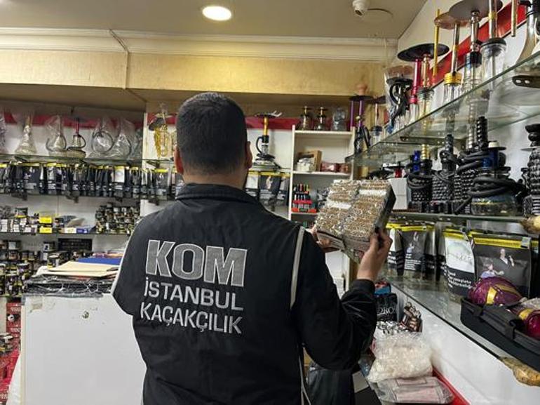 İstanbulda kaçak tütün operasyonu 12 şüpheli hakkında gözaltı kararı