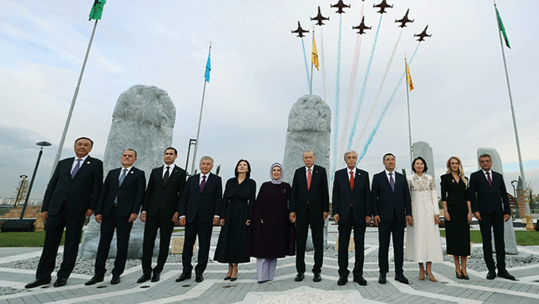 Türk dünyasının kalbi Ankarada atıyor Türk Devletleri Medeniyet Parkı açıldı