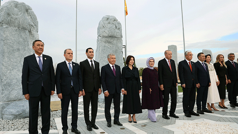 Türk dünyasının kalbi Ankarada atıyor Türk Devletleri Medeniyet Parkı açıldı