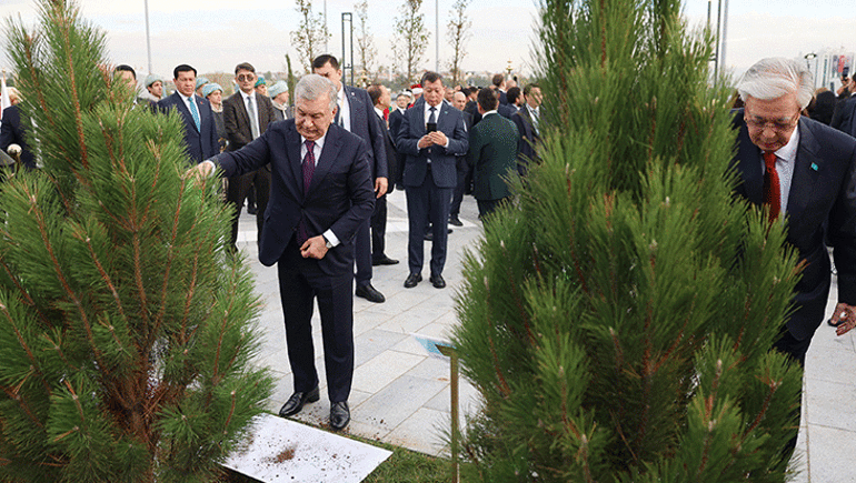 Türk dünyasının kalbi Ankarada atıyor Türk Devletleri Medeniyet Parkı açıldı
