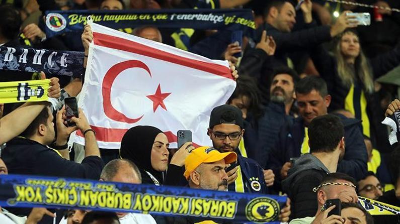 Fenerbahçe-AEK Larnaca maçında Rumları çıldırtan görüntü: Türklerin yeni meydan okuması