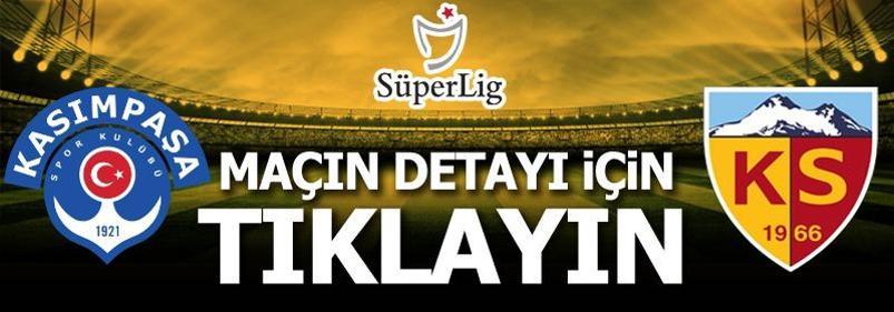 Kasımpaşa-Kayserispor: 0-1