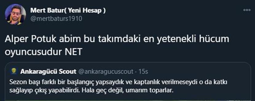 Ankaragücünde Alper Potuk formda döndü
