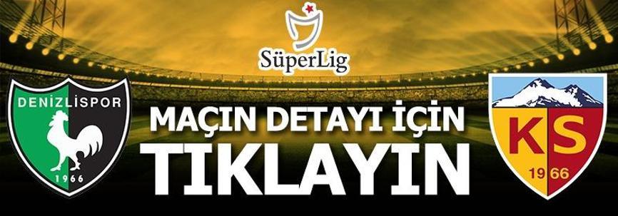 Denizlispor - Kayserispor: 0-1