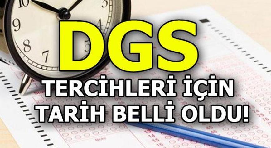 DGS tercihleri başladı DGS tercihi nasıl yapılır 2018 Dikey Geçiş Sınavı