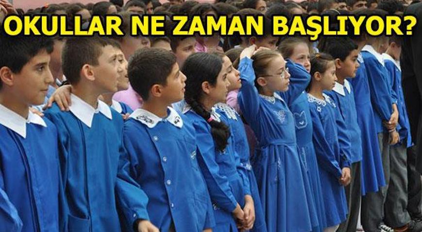 2018-2019 Eğitim Öğretim dönemi başlangıç tarihi Okullar ne zaman açılacak