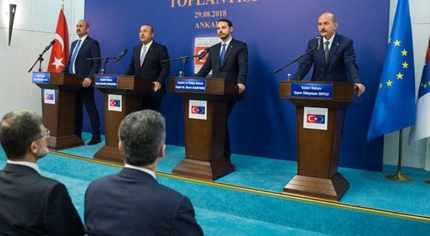 Son dakika... Türkiye düğmeye bastı 4 bakan tek tek açıkladı Son dakika... Türkiye düğmeye bastı 4 bakan tek tek açıkladı