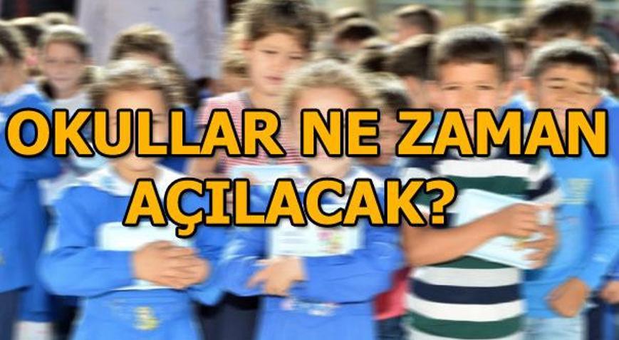 Okullar ne zaman açılacak MEB 2018-2019 eğitim yılı...