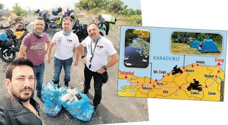 ‘Demir atlar’la Batı Karadeniz rotası