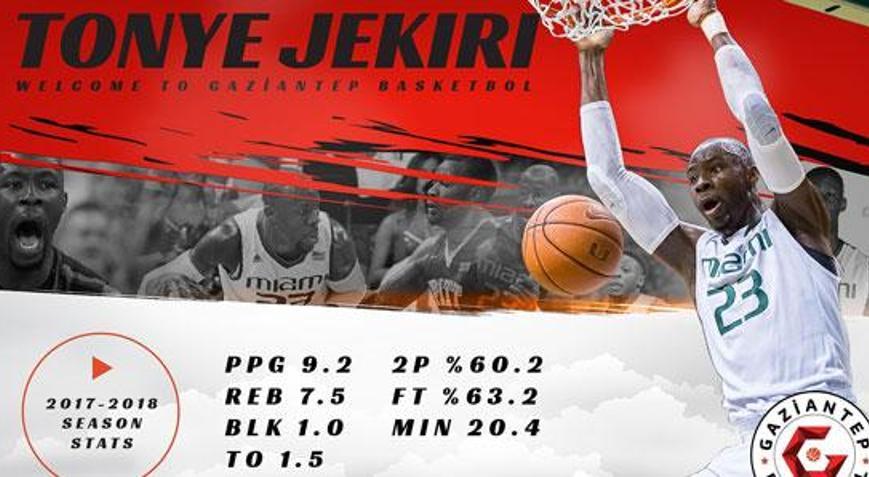 Gaziantep Basketbola Nijeryalı pivot