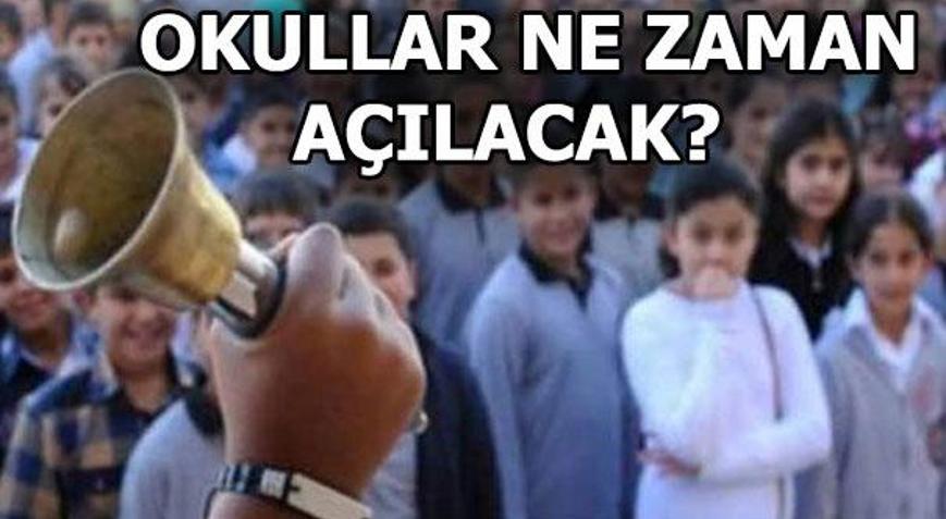 Okullar ne zaman açılacak 2018 Yaz tatili ne zaman bitiyor