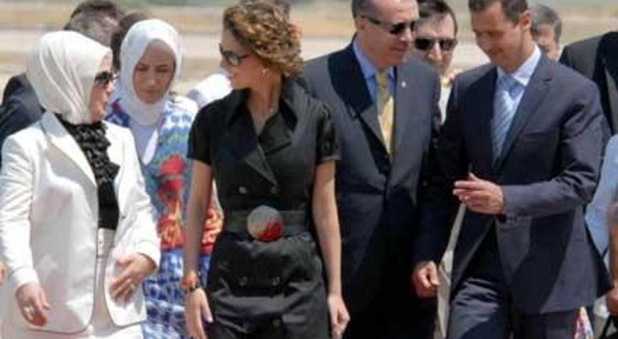 Erdoğandan Esada sıcak karşılama
