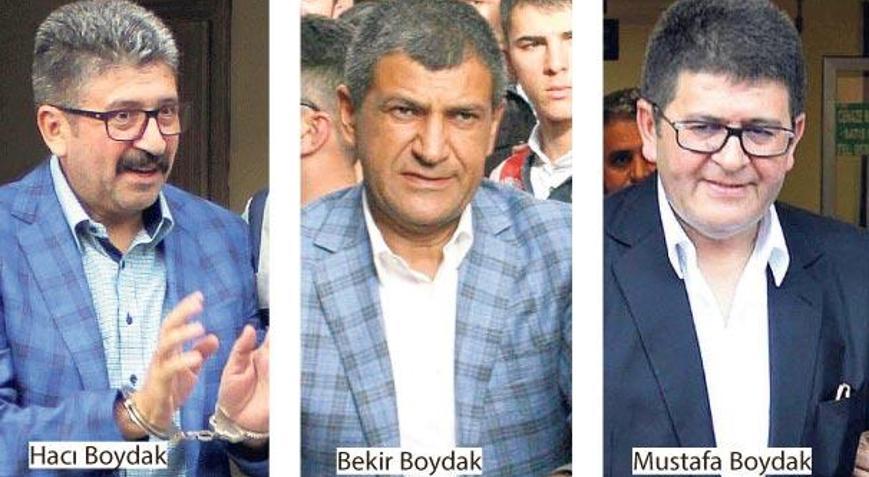 Boydak kardeşlere 7.5-18 yıl hapis