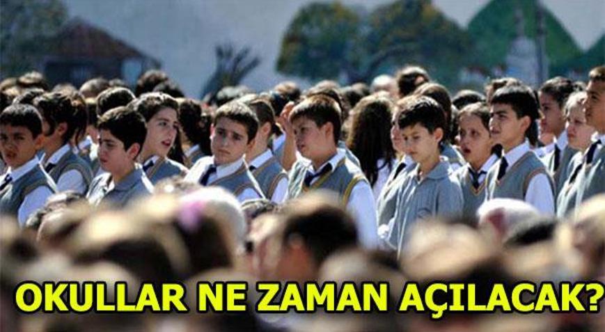 Okullar ne zaman açılacak (2018-2019) Yaz tatili ne zaman bitiyor