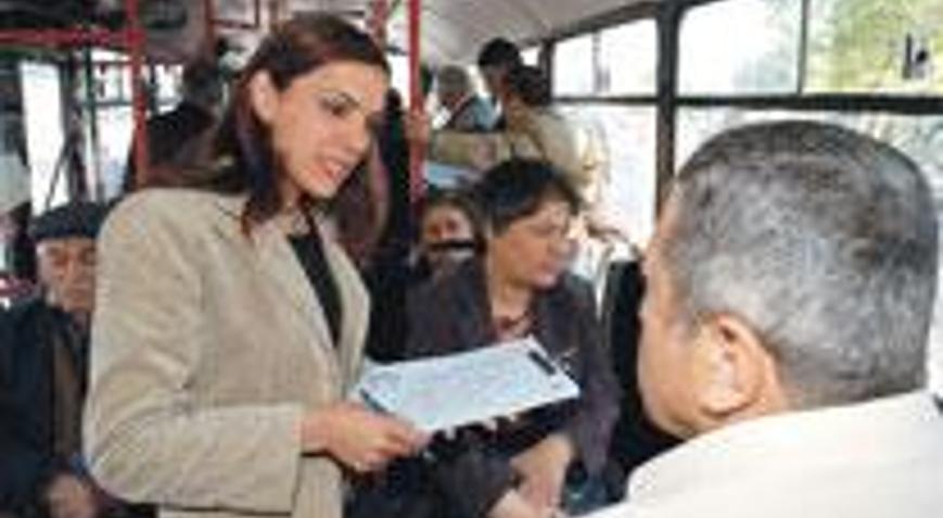 Ulaşım anketi sürüyor