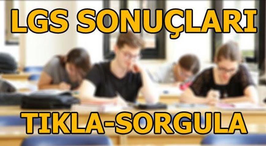 LGS Sınav Sonuçlarını Sorgulama Ekranı! 2018 LGS Sonucunu öğren! - Son ...