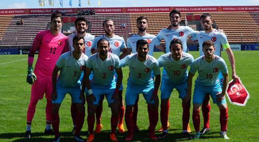 20 Yaş Altı Milli Futbol Takımı 3. oldu