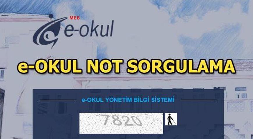 E Okul karne notu (E-Okul takdir teşekkür puanı hesaplama)
