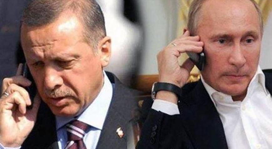 Cumhurbaşkanı Erdoğan, Putin ile telefonda görüştü