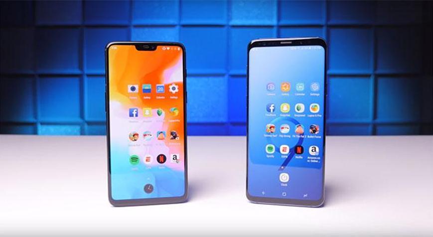 OnePlus 6, gerçek yaşam testlerinde Galaxy S9+tan daha hızlı