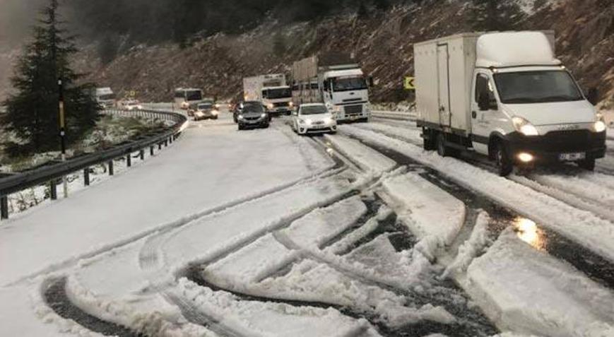 Konya-Antalya yolunda şok görüntüler Konya-Antalya yolunda şok görüntüler