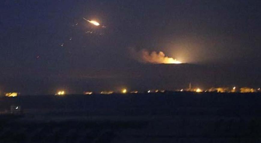 TSK Afrindeki terör hedeflerini vurmaya devam ediyor 1 saat içinde...