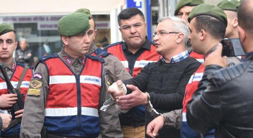 Polisi şehit eden tutuklu Azeri sanığa olay yerinde keşif yaptırıldı