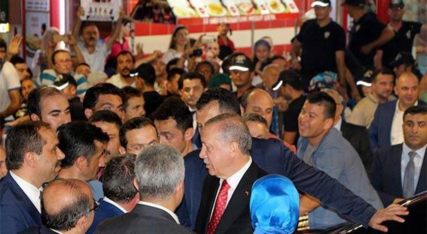Cumhurbaşkanı Erdoğana sevgi seli