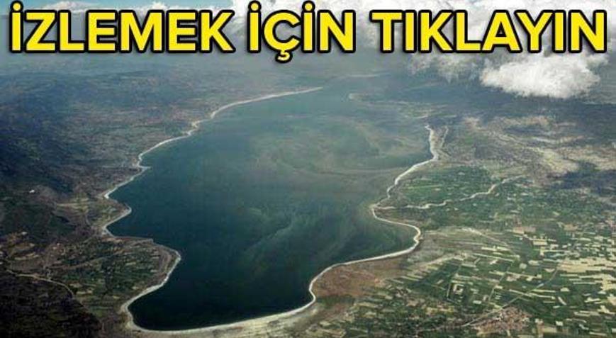 Burdur Gölü için 1 milyon kişi seferber oldu