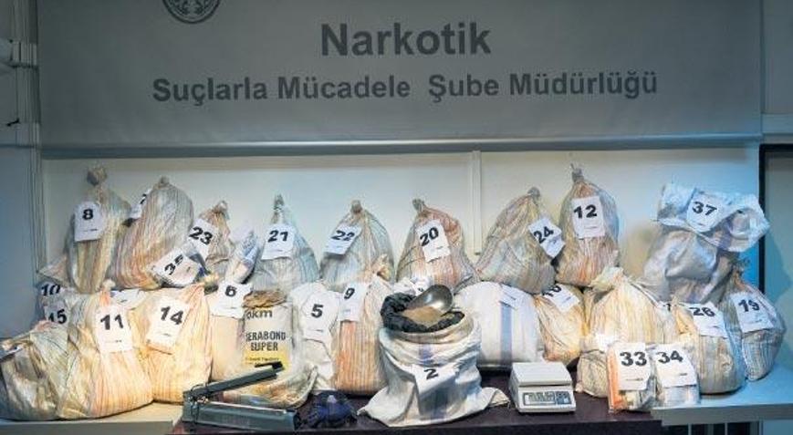 Zehir sevkiyatında yeni yöntem kargo