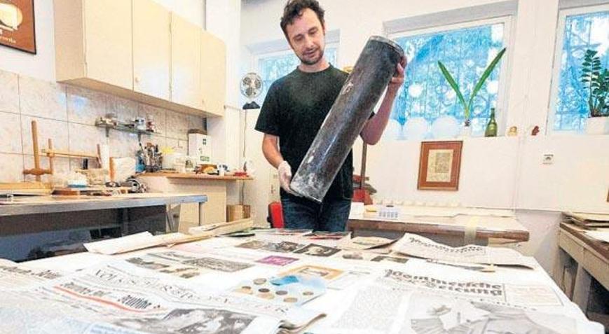 Nazilerin zaman kapsülü bulundu