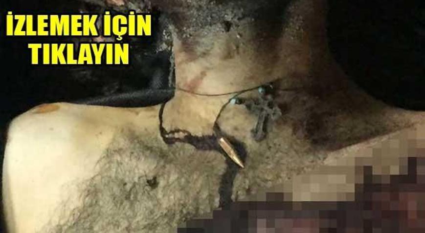Vanda öldürülen teröristin boynunda bulundu