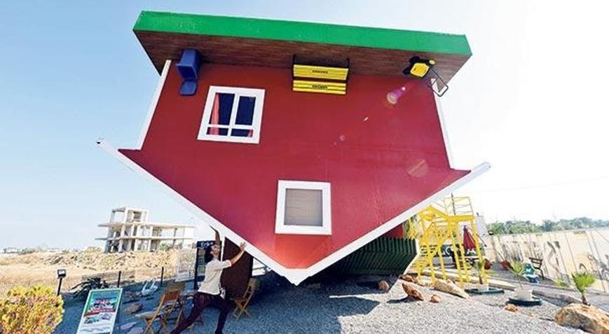 Turizmdeki sıkıntıyı  ‘ters’ yüz eden ev