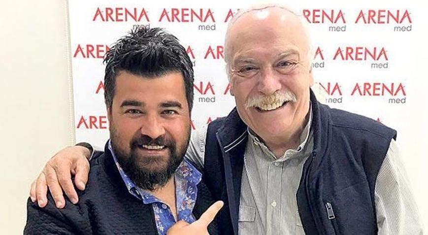 71 yaşında saç ektirdi