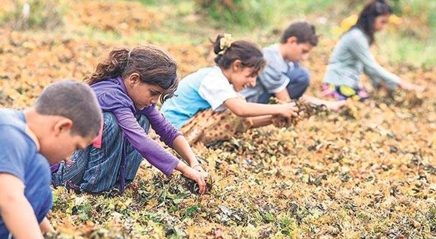 Dünyanın işi çocukların sırtında