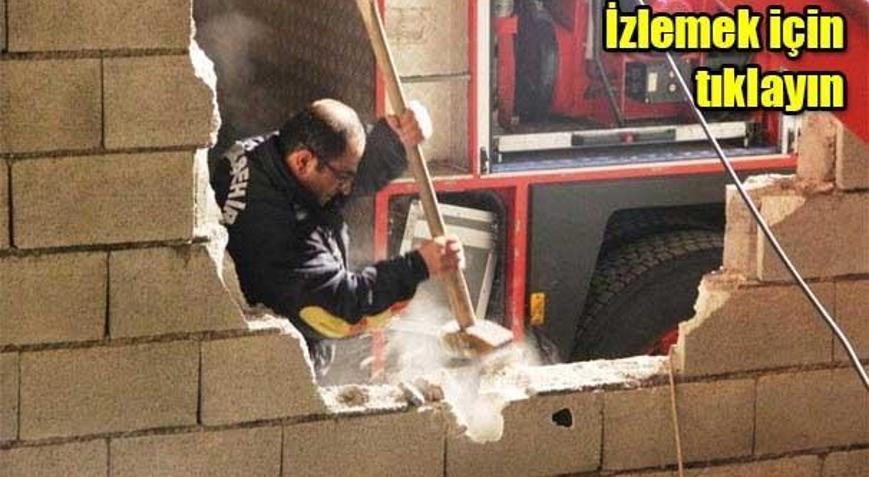 İtfaiye 11 saat kesik başı çıkartmak için uğraştı