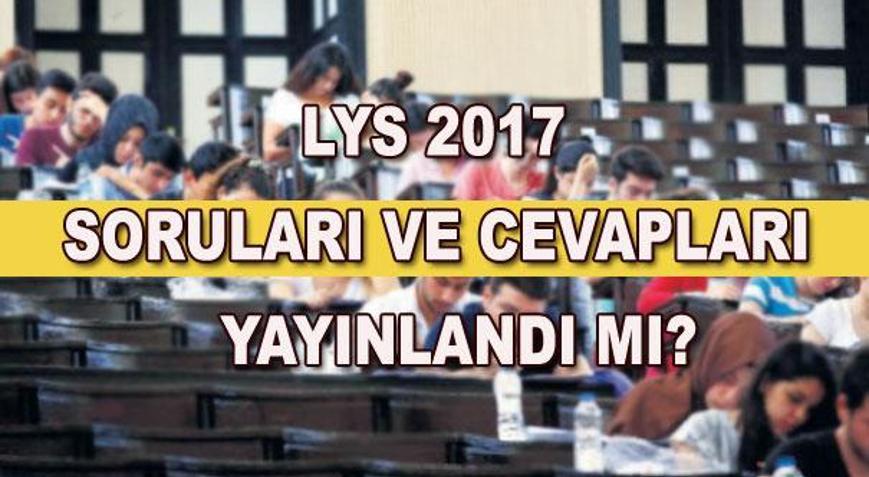 LYS sınav sonuçları ne zaman açıklanacak (LYS sınav tarihleri 2017)