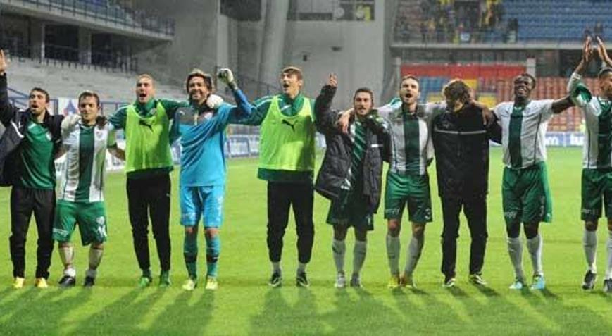 Bursaspor, deplasmanı sevdi