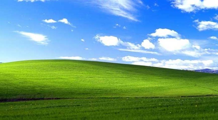 Windows XP'nin meşhur manzarasının son halini görenler hayal