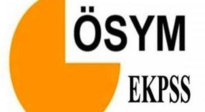 2016 EKPSS sınava giriş belgeleri yayınlandı (ÖSYM Aday Giriş)