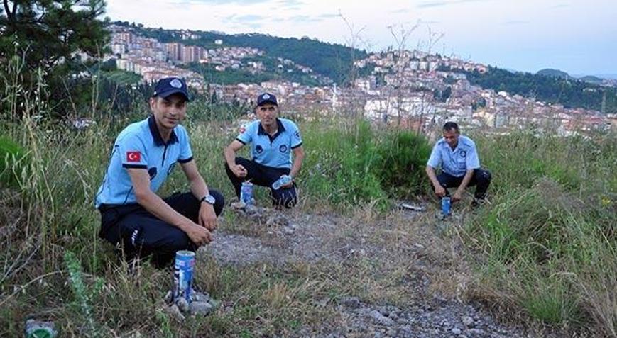 Zonguldakta Ramazan topu yerine ses bombası atılıyor