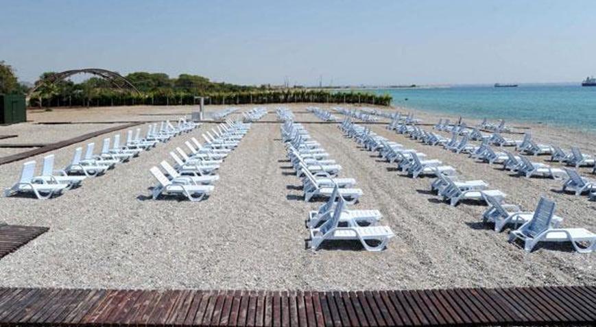 Kadınlar plajı cumartesi açılıyor