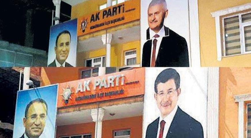 Davutoğlu portresinde  ‘Yıldırım’ değişiklik